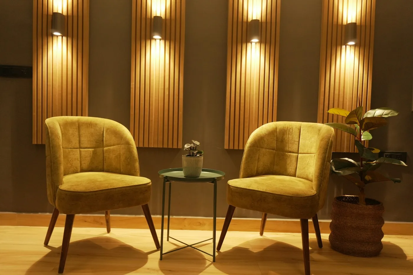 Collection Fauteuil en Velours Côtelé — N°11