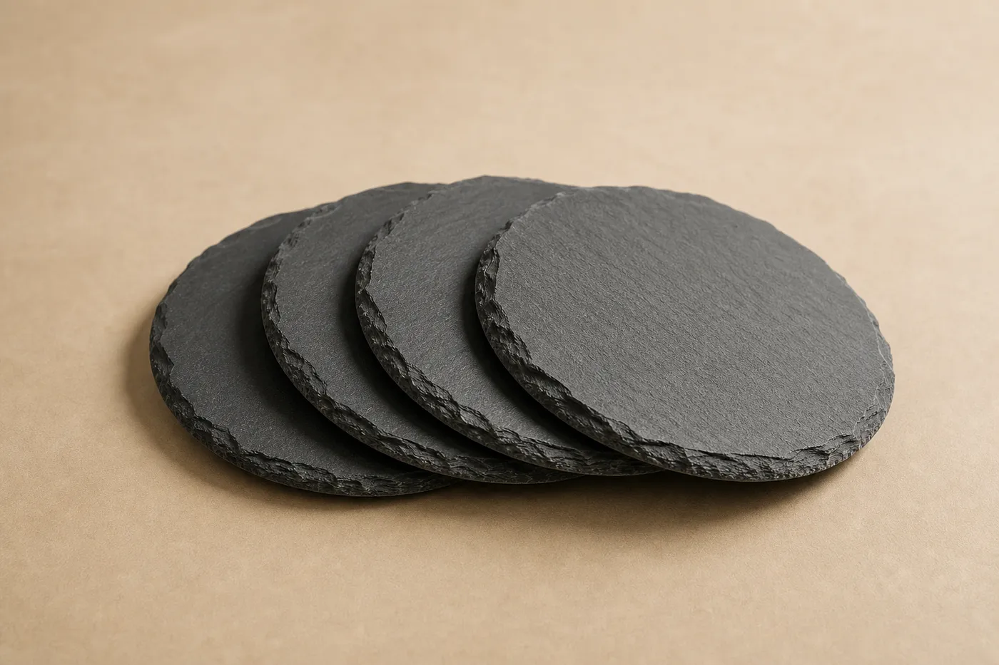 Sous-Verres Ardoise (Lot de 4) Studio