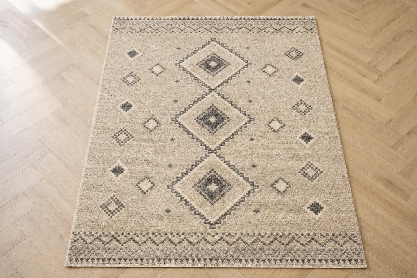 Collection Tapis Berbère Tissé Beige
